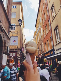 ice cream in france